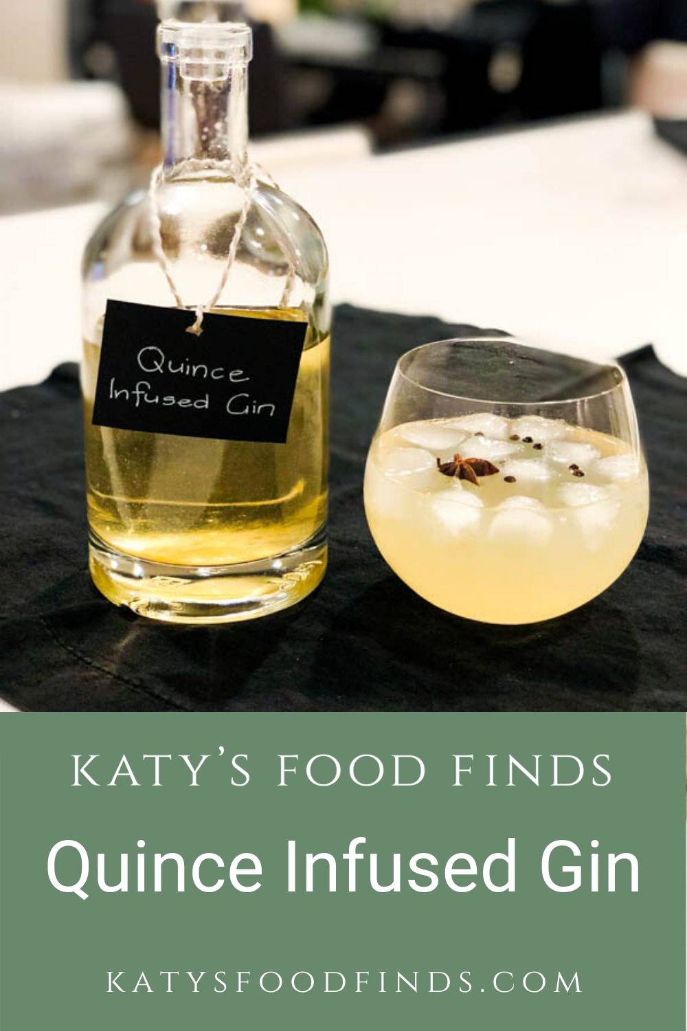 Quince Infused Gin Katy's Food Finds