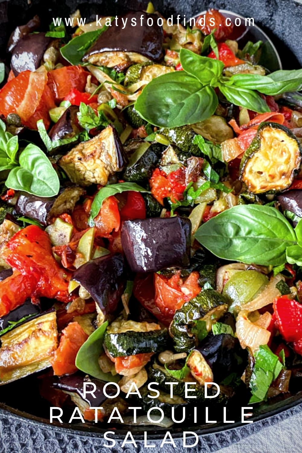Roasted Ratatouille Salad - Katy&amp;#39;s Food Finds