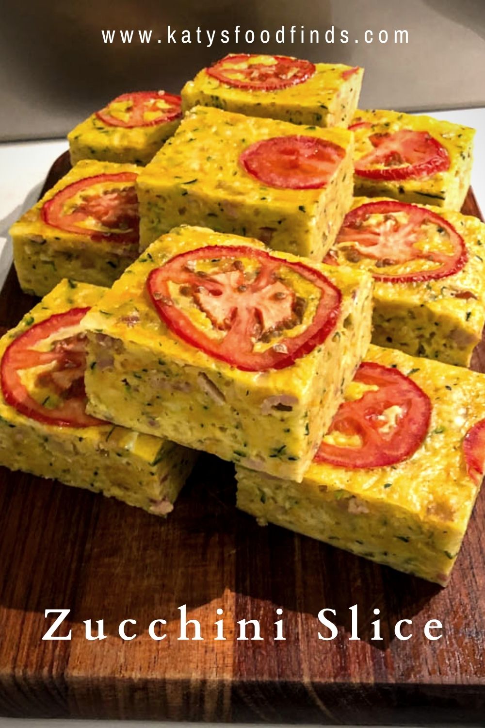 Zucchini Slice Katy's Food Finds